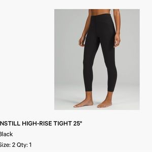 Lululemon InStill Hi Rise leggings